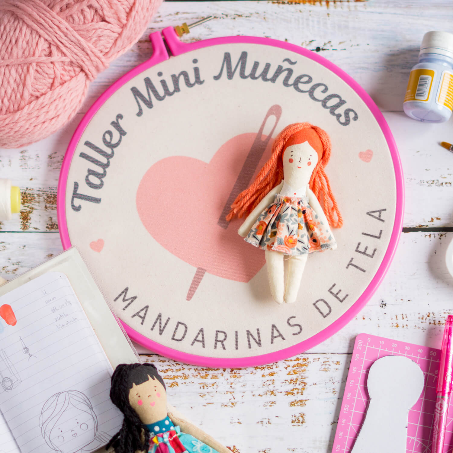 Mandarinas de tela es un mundo para jugar y crear!