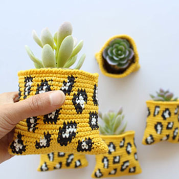 Patrón saquito tapestry animal print