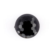 Bot&oacute;n Pl&aacute;stico Corte Diamante Negro