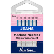 Aguja m&aacute;quina denim #100/16 Hemline