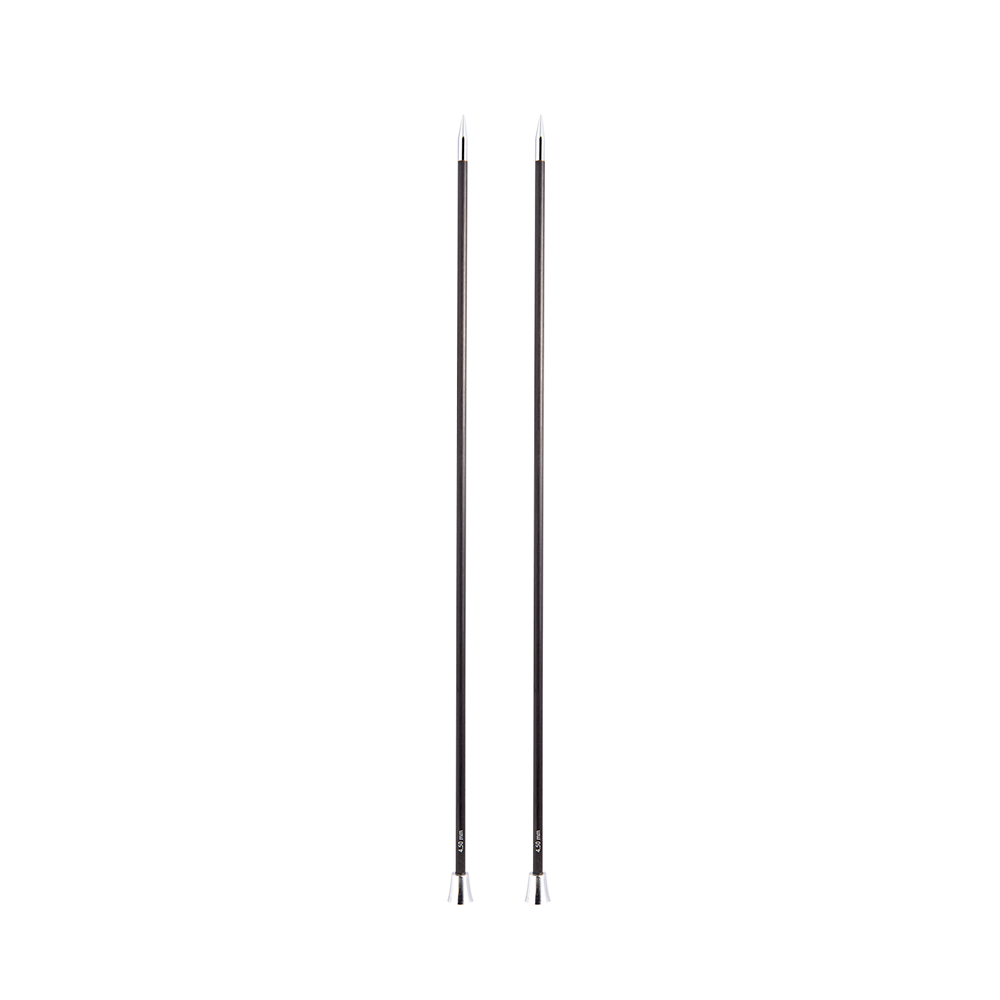 Palitos De Tejer 35 cm Karbonz Knit Pro