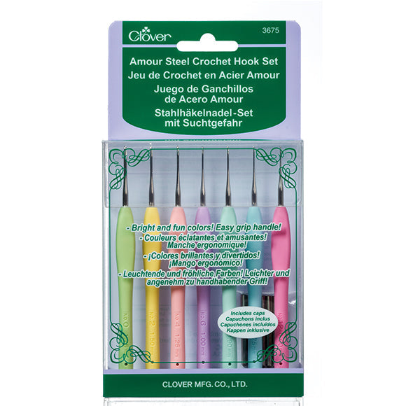 Set Crochet Acero Amour