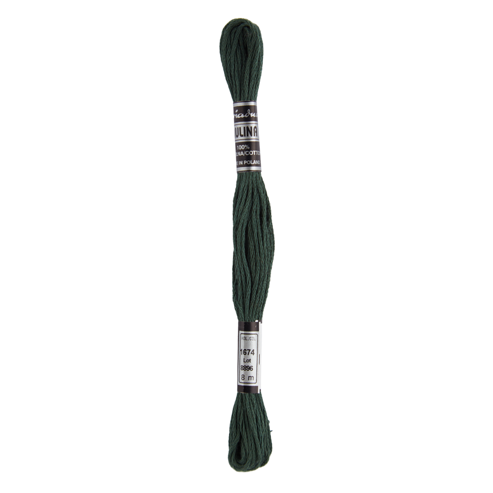 Hilos para Bordar Mulina - Variedad Verdes