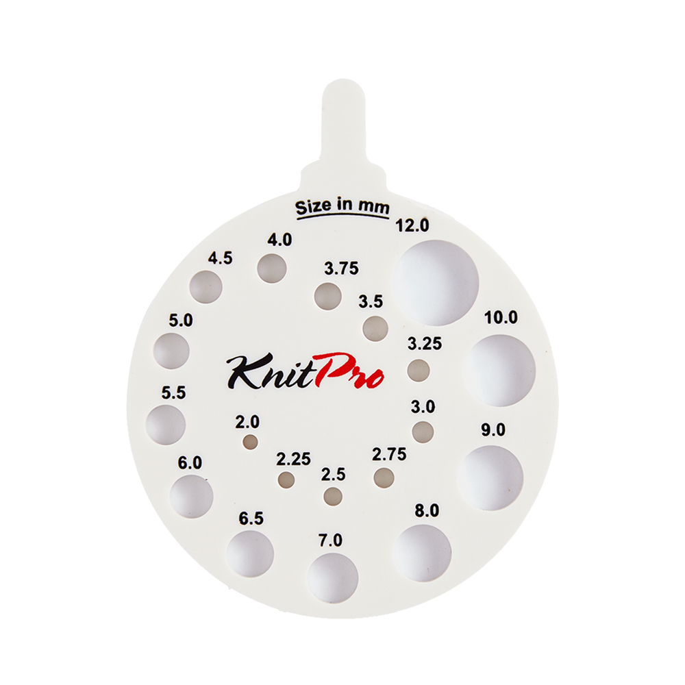 Medidor de Palitos Colores Knit Pro