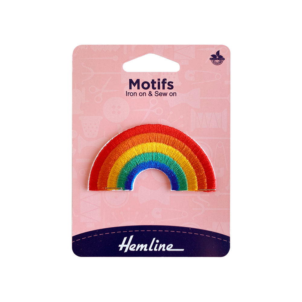 Parche Iron Arcoiris 7x3.7 CM
