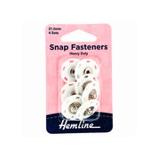 Broches a Presión 21.5mm 4 Sets - Hemline