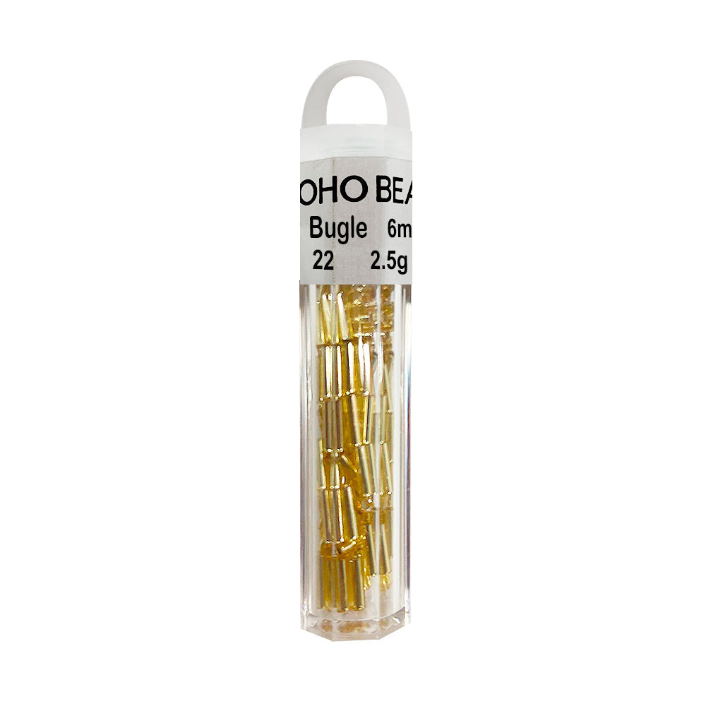Mostacilla Toho Beads Bugle 6 mm (Tubular)