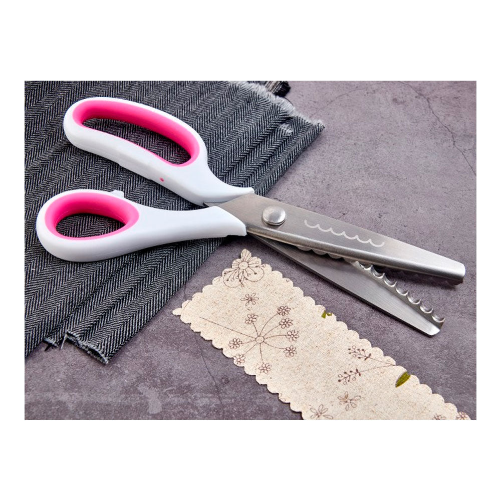 Tijera Zigzag / Ondas / Escaleras Soft Grip