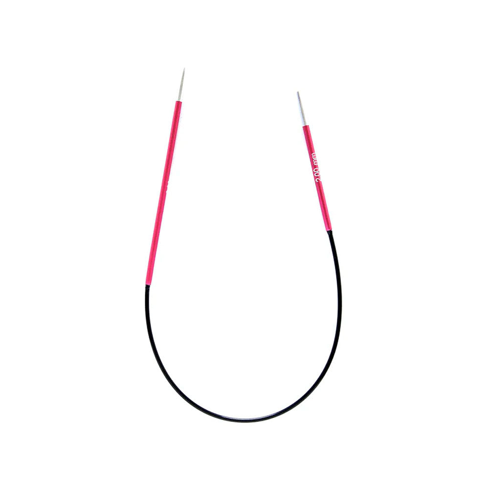 Palito Circular Asimétrico Zing 25 cm - Knit Pro