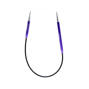 Palito Circular Asimétrico Zing 25 cm - Knit Pro