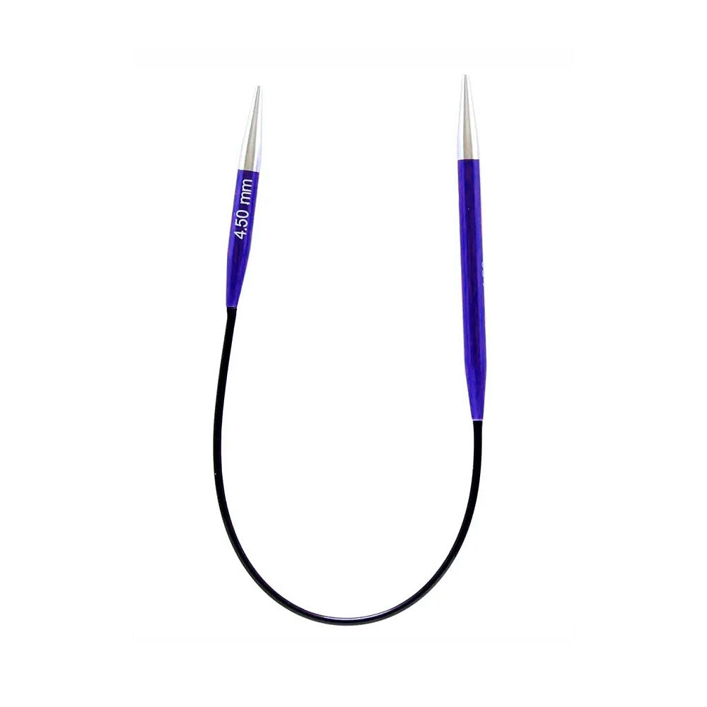 Palito Circular Asimétrico Zing 25 cm - Knit Pro