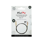 Cable Giratorio Nylon Matt Gold - Knit Pro