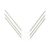 Agujas Doble Punta Trío Flexible Basic - Revesderecho
