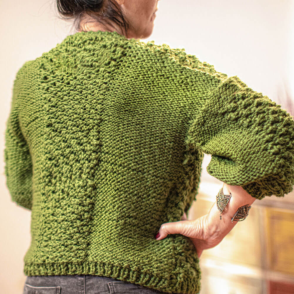 Cardigan Astrakán