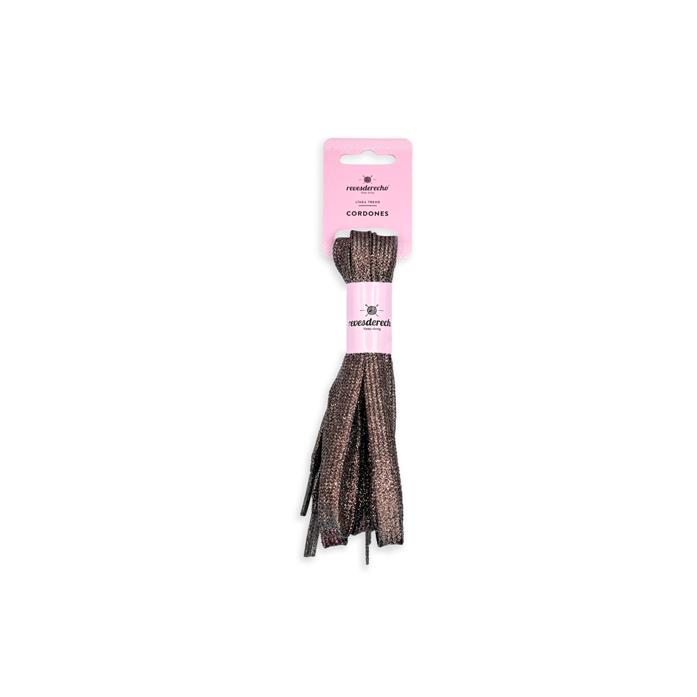 Pasadores Planos con Glitter 110 cm - Revesderecho