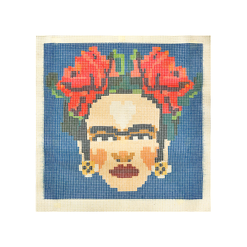 Cañamazo Frida Grande 45x45 I.Jullian