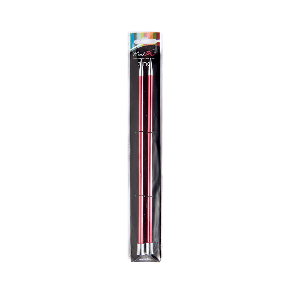 Palillo Recto 25 cm Zing Knit Pro