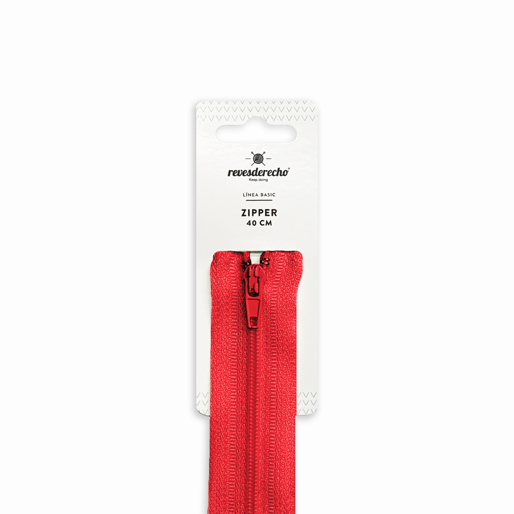 Cierre Nylon #3 40 Cm - Revesderecho