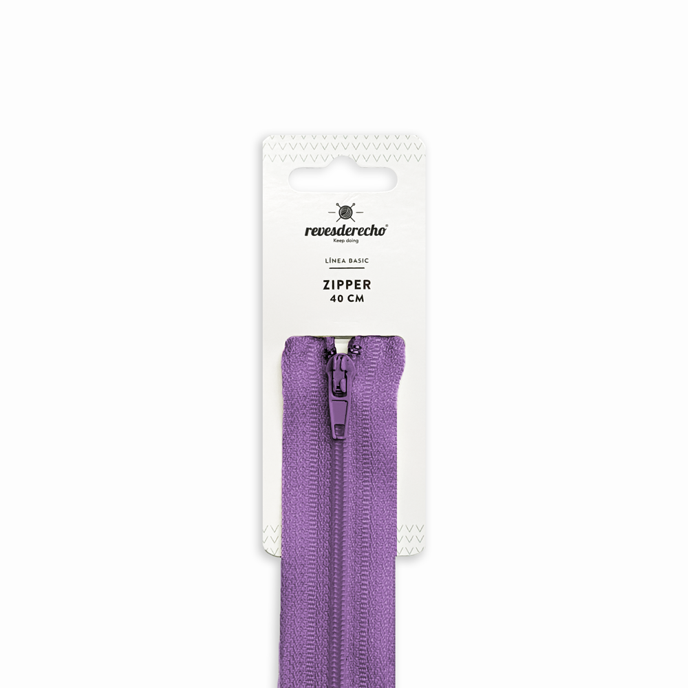 Cierre Nylon #3 40 Cm - Revesderecho