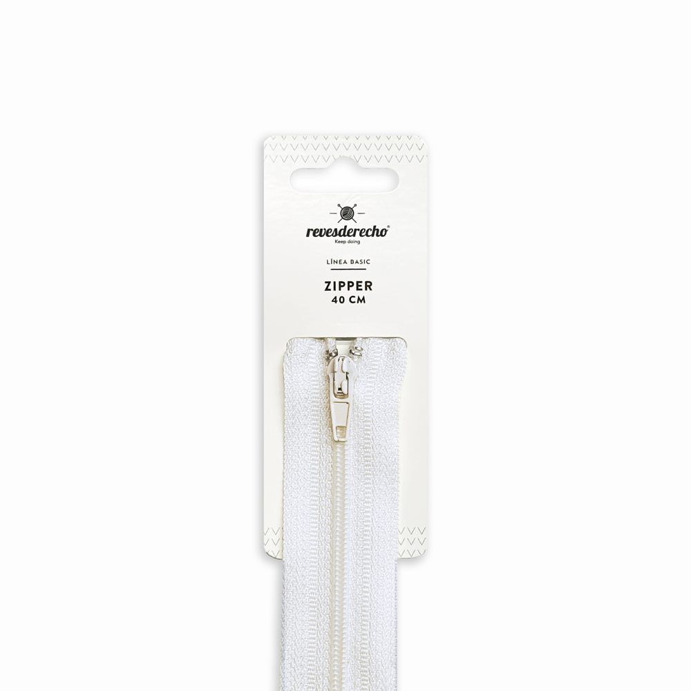 Cierre Nylon #3 40 Cm - Revesderecho