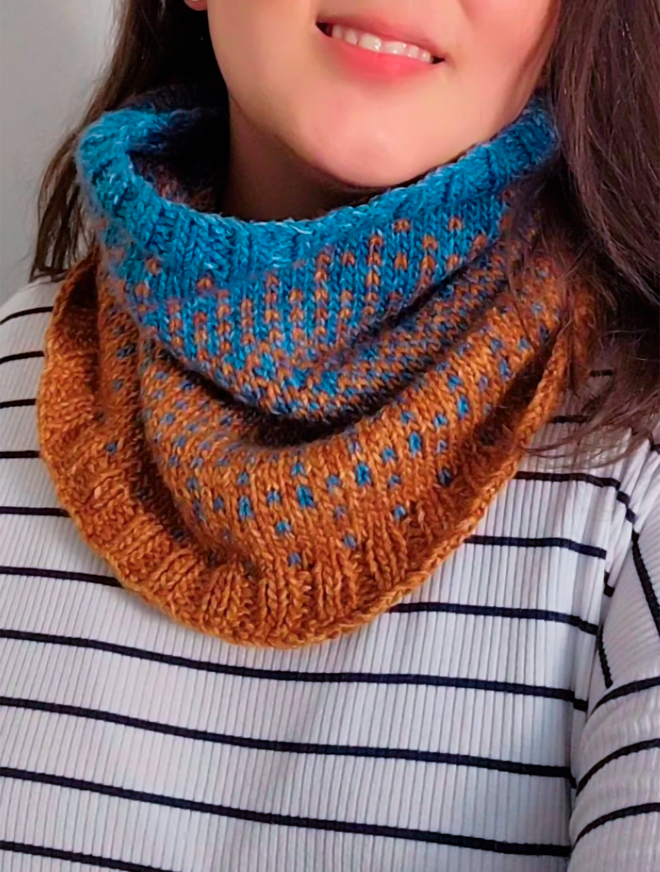 Cuello Blue Jeans Cowl