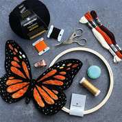 Patrón Mariposa Parche