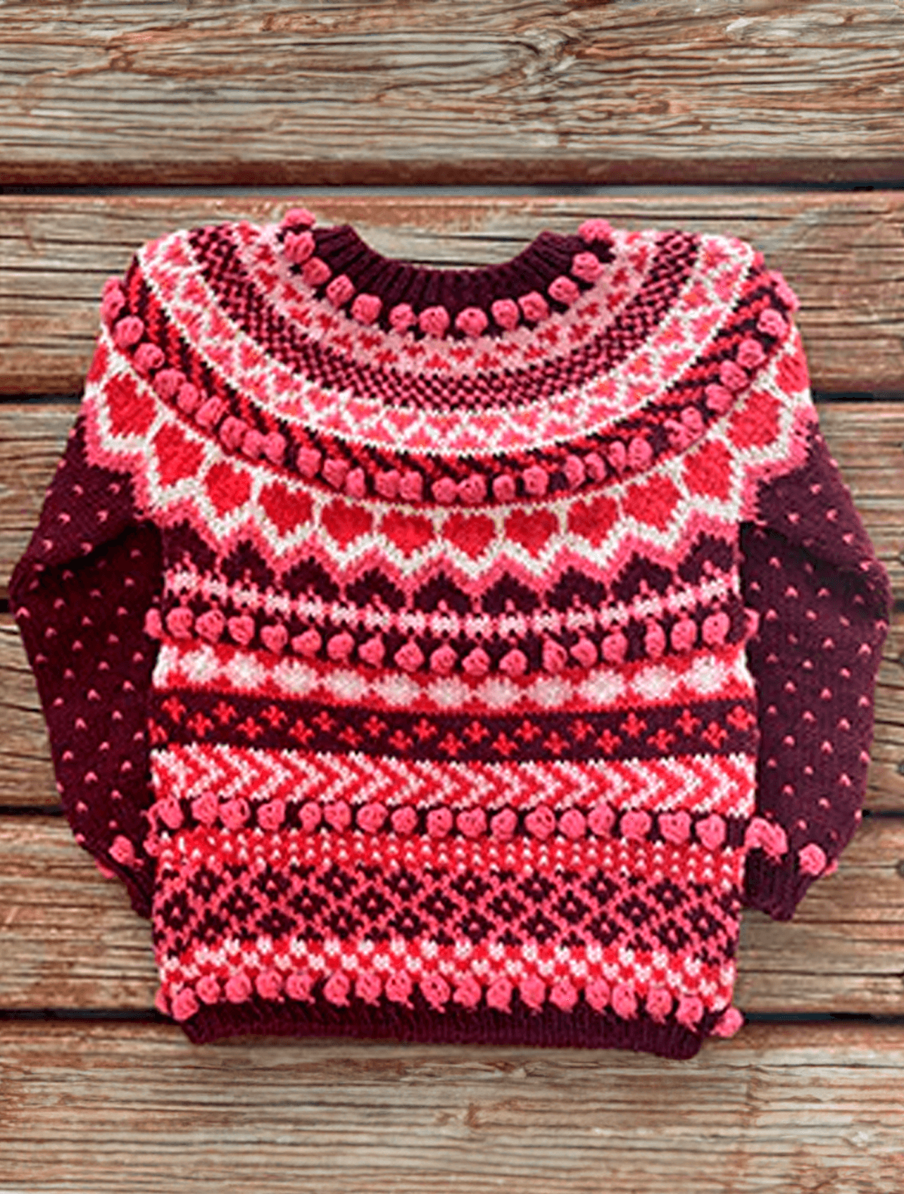 Patrón Sweater Glaseado